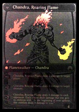 マジック・オリジンのPWチャンドラ「Chandra, Roaring Flame」