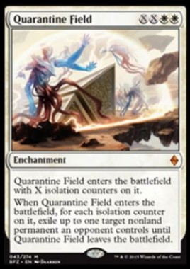 Quarantine Field（戦乱のゼンディカー）