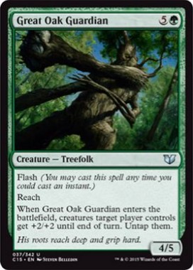 Great Oak Guardian（統率者2015）