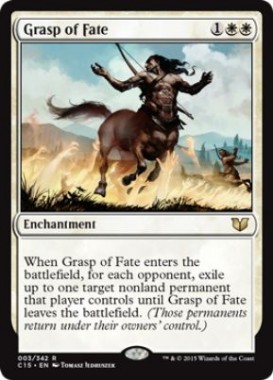 Grasp of Fate（統率者2015）