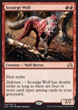 Scourge Wolf（イニストラードを覆う影）