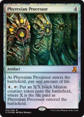 Phyrexian Processer - From the Vault Lore Spoiler Phyrexian Processer