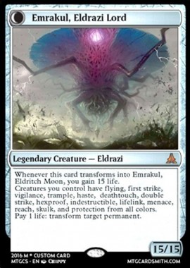 Emrakul, Eldrazi Lord（異界月）