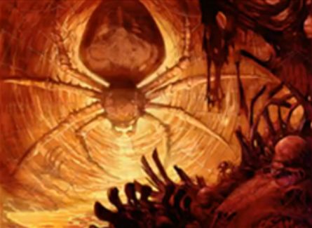 プレインチェイス「ドラゴンの巣の蜘蛛」がMTG「王位争奪」のレア枠で再録！対戦相手の呪文キャストに反応して蜘蛛トークンを産むグルール蜘蛛！