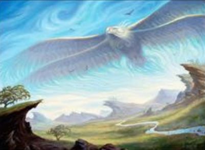 白レアの鳥「Aetherstorm Roc（カラデシュ）」が公開！クリーチャーが戦場に出るたび「エネルギー」を獲得し、攻撃時に2つのエネルギーを支払えば＋1/＋1カウンターを獲得しつつクリーチャー1体をタップする！