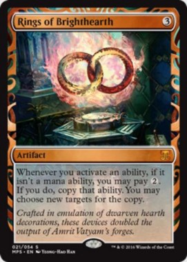 ブライトハースの指輪（Rings of Brighthearth）（Kaladesh Inventions）