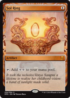 Sol Ring（太陽の指輪）（Kaladesh Inventions）