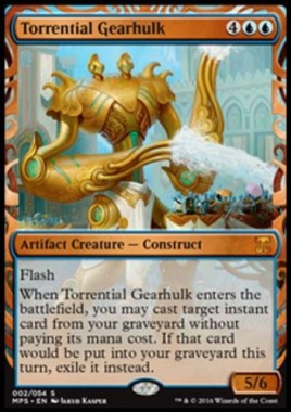 奔流の機械巨人/Torrential Gearhulk（Kaladesh Inventions）