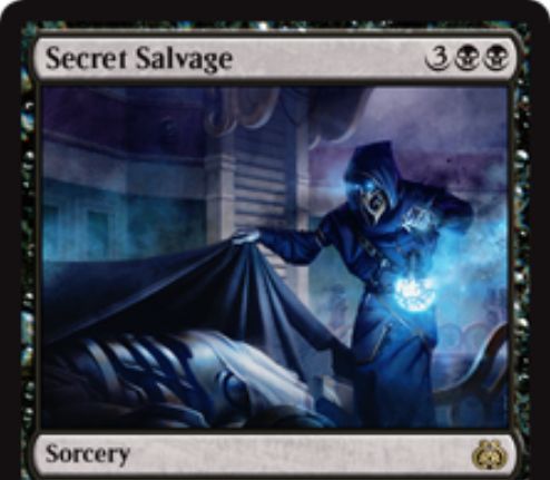 霊気紛争にレアで収録される黒のソーサリー Secret Salvage が公開 自軍墓地の非土地カードを追放 し 同名カードを好きな数だけサーチ 日本語名は 秘密の回収 Mtg Fan マジック ザ ギャザリングの最新情報をまとめるブログサイト