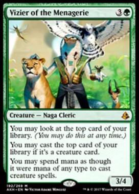 Vizier of the Menagerie（アモンケット）