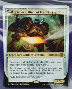 Grimlock, Dinobot Leader（MTG HASCONプロモ）