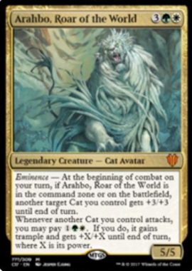 Arahbo, Roar of the World（統率者2017）