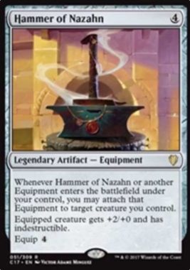 Hammer of Nazahn（統率者2017）
