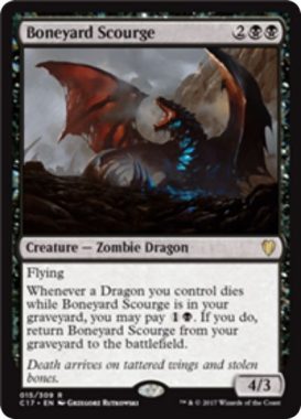 Boneyard Scourge（統率者2017）