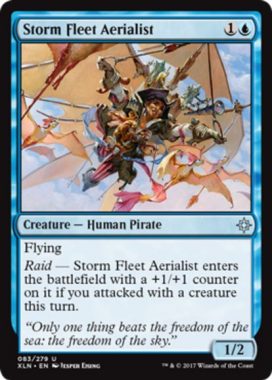 Storm Fleet Aerialist（イクサラン）