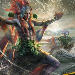 イクサラン「波を司る者、コパラ」がMTG公式壁紙のラインナップに追加！関連ストーリーの「形成師」も公開！