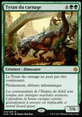 Tyran du carnage フランス語（仏語）：MTG他言語カード