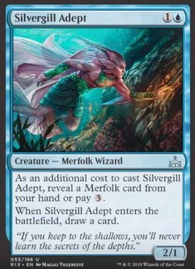 Silvergill Adept（イクサランの相克）