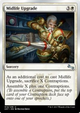 中年の改造/Midlife Upgrade（MTG「Unstable」収録）