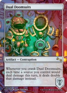 Dual Doomsuits（MTG「Unstable」収録レア・からくり）