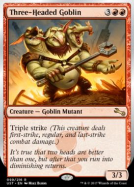 Three-Headed Goblin（Unstable）