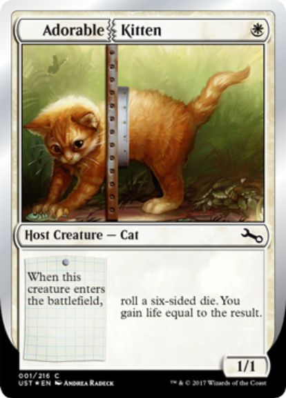 Unstable Adorable Kitten のフルアートイラストがmtg公式壁紙のラインナップに追加 Mtg Fan マジック ザ ギャザリングの最新情報をまとめるブログサイト