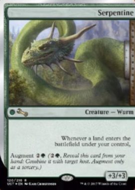 Serpentine（MTG「Unstable」収録の拡張カード）