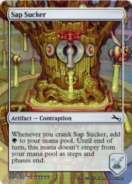 Sap Sucker（MTG「Unstable」収録の「からくり」アーティファクト・コモン）