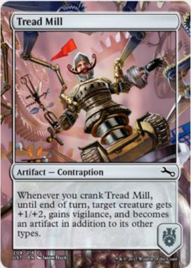 Tread Mill（MTG「Unstable」収録の「からくり」アーティファクト・コモン）