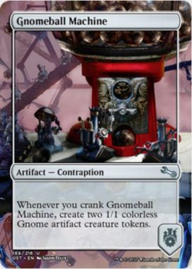 Gnomeball Machine（MTG「Unstable」収録の「からくり」アーティファクト・アンコモン）