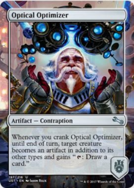 Optical Optimizer（MTG「Unstable」収録の「からくり」アーティファクト・アンコモン）