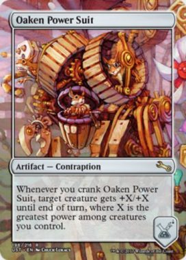 Oaken Power Suit（MTG「Unstable」収録レア・からくり）