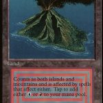 Volcanic Island（MTG カードパワー高すぎ 最強）