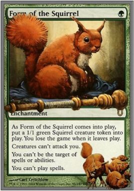 リス変化／Form of the Squirrel（アンヒンジド）