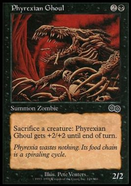 ファイレクシアの食屍鬼(Phyrexian Ghoul)ウルザズ・サーガ