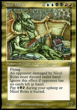 ニコル・ボーラス(Nicol Bolas)レジェンズ