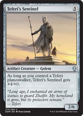  Teferi’s Sentinel（ドミナリア プレインズウォーカーデッキ テフェリー）