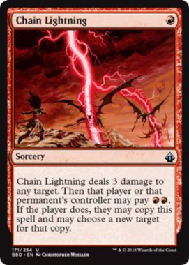 稲妻の連鎖(Chain Lightning)バトルボンド