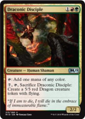 Draconic Disciple（基本セット2019）英語版