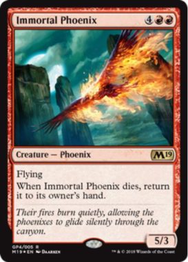 Immortal Phoenix（MTG「Gift Pack 2019」収録）