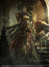 Vraska, Regal Gorgon（フルアート・イラスト）