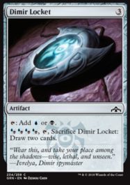 Dimir Locket（MTG「ラヴニカのギルド」収録コモン・ディミーア）