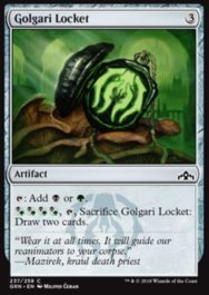 Golgari Locket（MTG「ラヴニカのギルド」収録コモン・ゴルガリ）