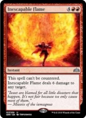 Inescapable Flame（ラヴニカのギルド）英語版