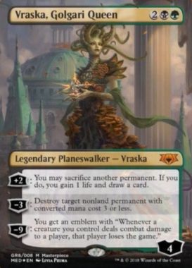 ゴルガリの女王、ヴラスカ(Vraska, Golgari Queen)：Mythic Edition