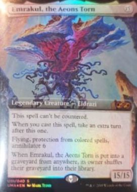 引き裂かれし永劫、エムラクール(Emrakul, the Aeons Torn)（No.01/40）