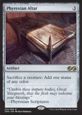 ファイレクシアの供犠台(Phyrexian Altar)アルティメットマスターズ