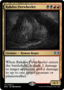 Rakdos Firewheeler（ラヴニカの献身 MTGS）