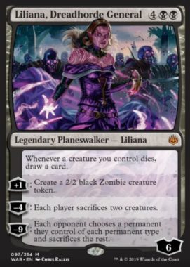 Liliana, Dreadhorde General（灯争大戦）