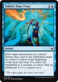 Teferi's Time Twist（灯争大戦）